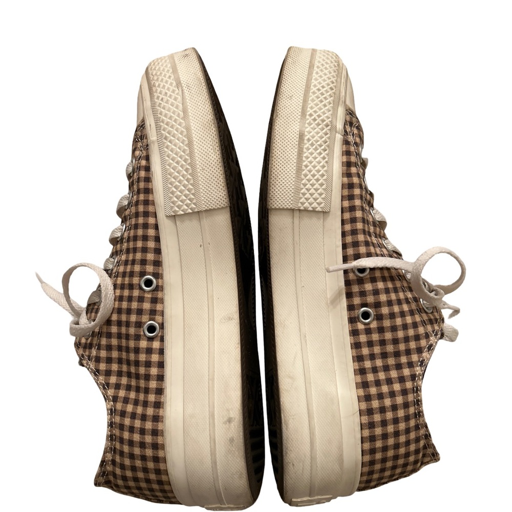 Plaid Platform Sneakers - Picture 4 of 6